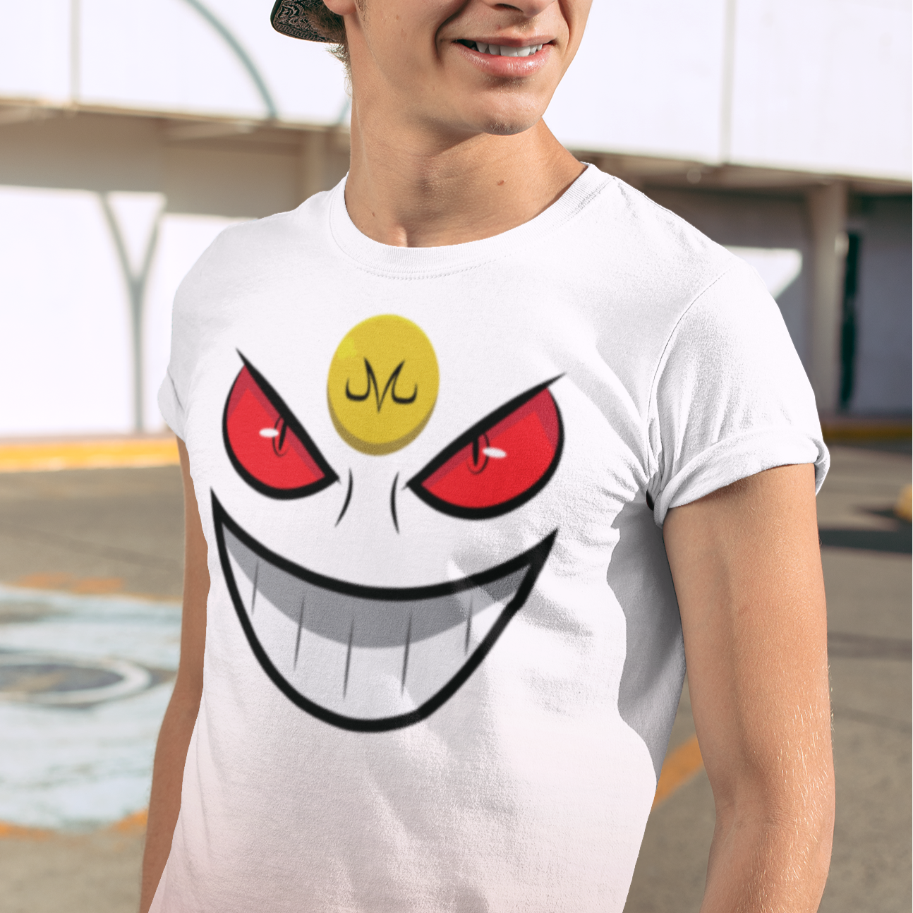 Shiny Mega Majin Ghost All-Over Print Shirt (AOP)